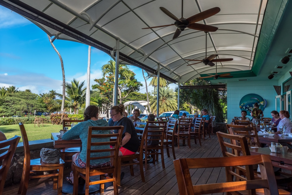 Haleiwa Joe's restaurant Hawaii