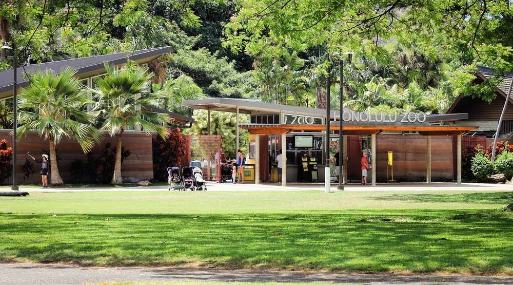 Honolulu Zoo Entrance