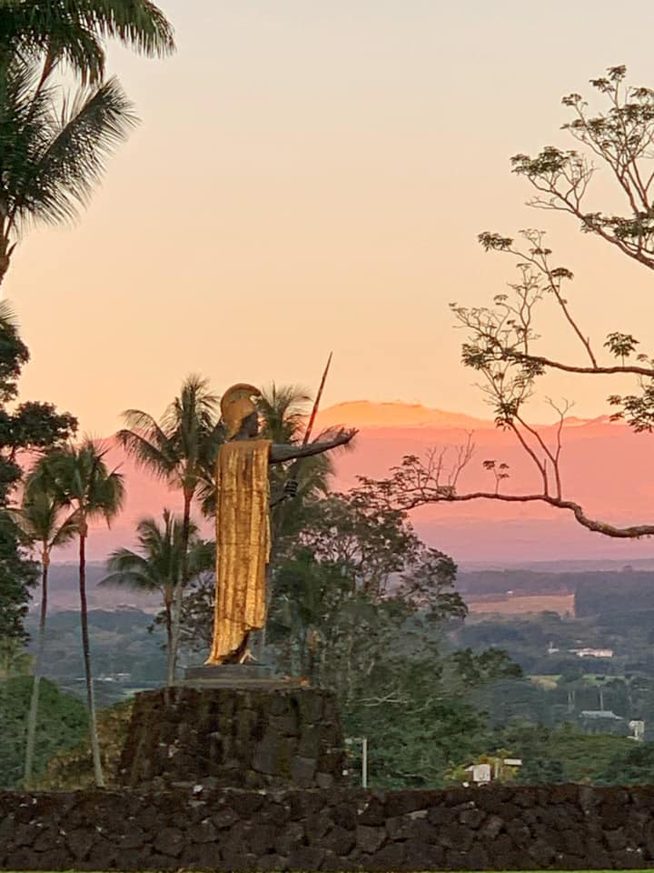 This statue of Kamehameha stands in Hilo. Photo credit: HawaiianScribe