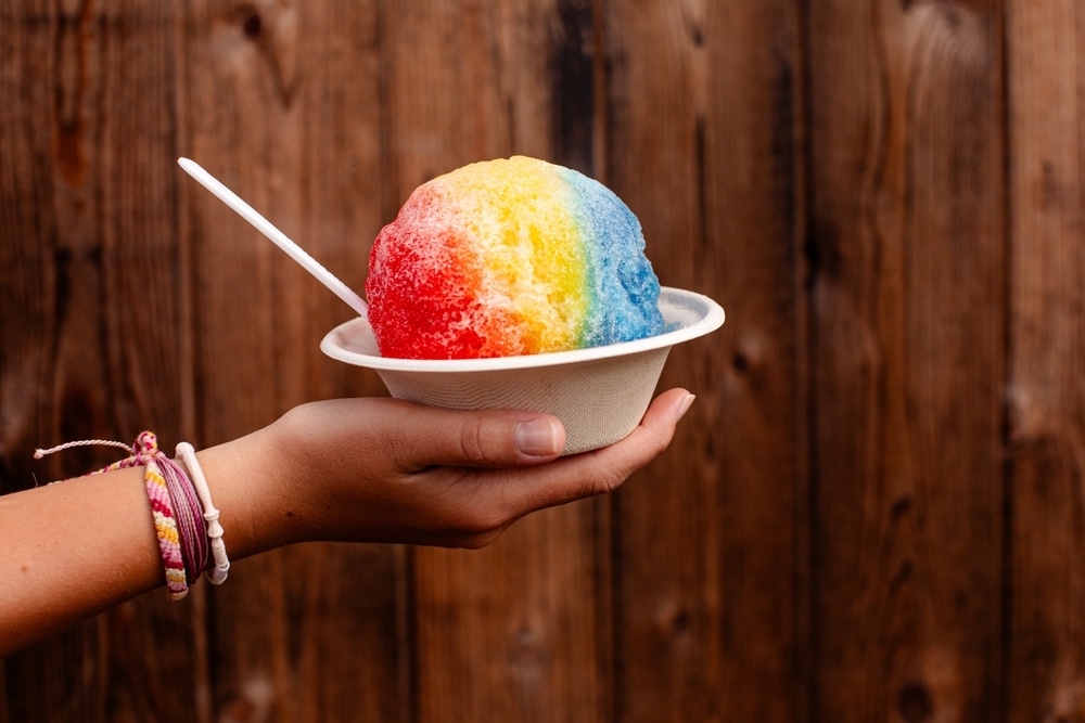 Hawaiian shaved ice