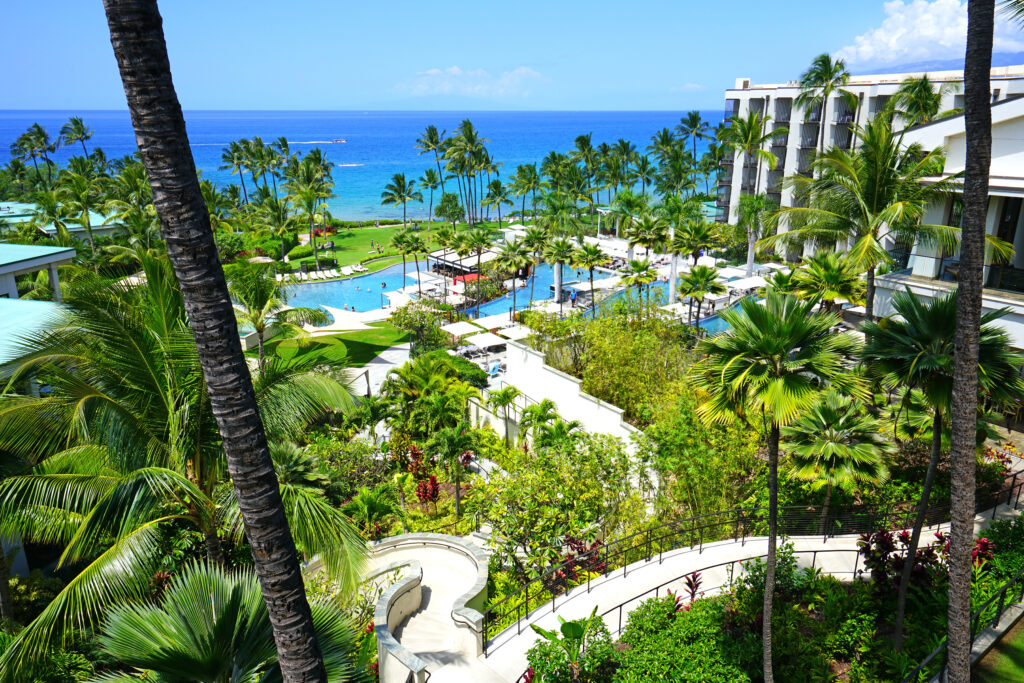 View of the Andaz Maui hotel, the latest luxury resort in the exclusive Wailea area on the West shore of the Hawaiian island of Mauihateii hawiia hawaii. hawaiii hawiaii hwaii hawaai hawall hawii hawwai hawwaii hawwii hiwaii haiwaii hawia hawwi 1271765131